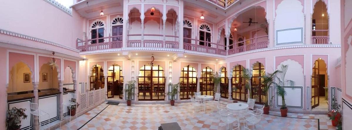 מלון ג'איפור Raj Rajeshwari Haveli מראה חיצוני תמונה